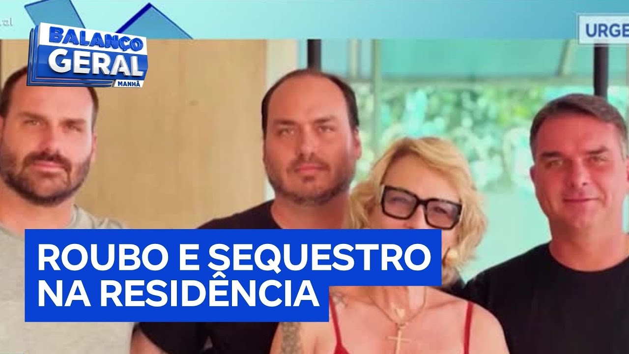 Ex mulher e ex sogros de Bolsonaro são feitos reféns no Rio de Janeiro