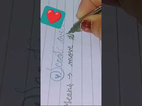 #excellent handwriting