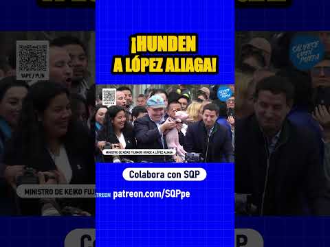  ¡SE LE CAYÓ LA MENTIRA A LÓPEZ ALIAGA! salvesequienpueda