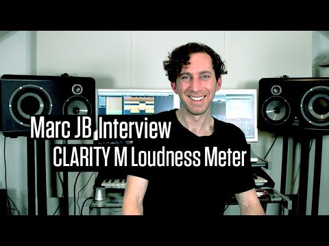 Marc JB (Bimbo Jones) presents Clarity M Desktop Loudness Meter