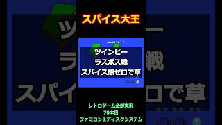 ツインビー　ラスボスのスパイス大王がスパイス感ゼロで草【ファミコン全部実況】
