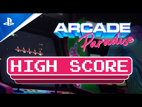 Arcade Paradise - High Score Trailer | PS5 & PS4 Games