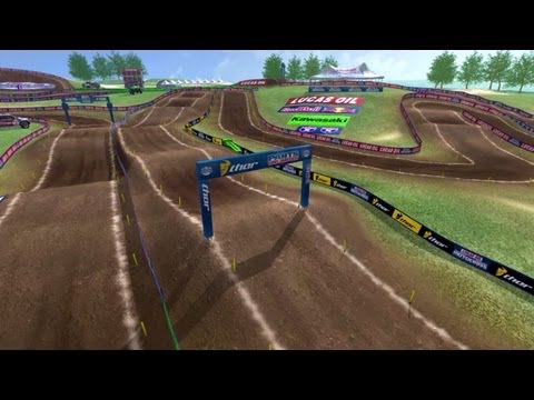 2013 High Point Motocross Animated Track Map: Dynamic Cam 