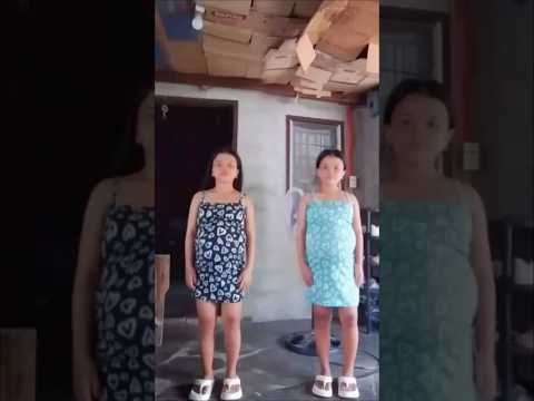 These two twin sisters noticed that their bellies were getting bigger at the same time.