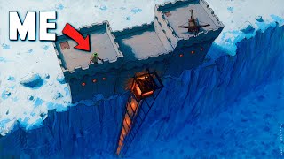 YouTube thumbnail for Willjum's video titled 'Official Rust, But we Built a Sky Castle...'