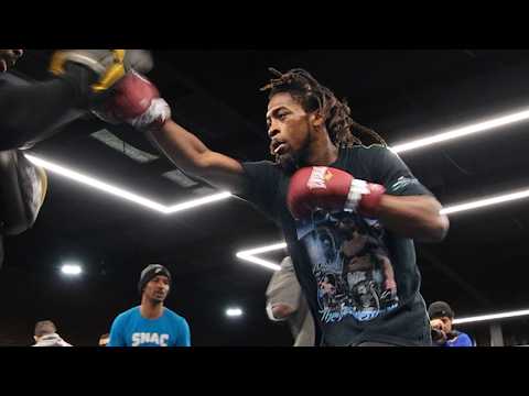 INSIDE KeyShawn Davis workout ahead of Denys Berinchyk title fight!