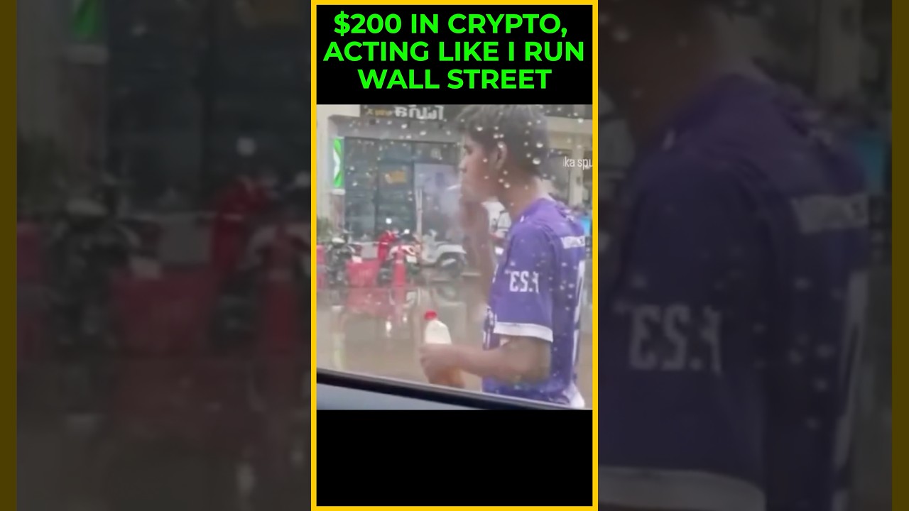 Me with $200 in crypto 😂 shorts