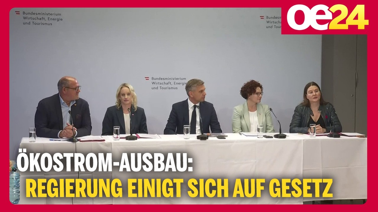 Ökostrom-Ausbau: Regierung einigt sich auf Gesetz