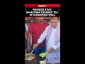 PM Modi Birthday | Rajasthan CM Bhajanlal Sharma Makes Tea Road-Side Stall For Party Workers