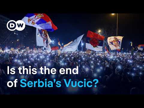Protesters in Serbia put pressure on President Vucic | DW News