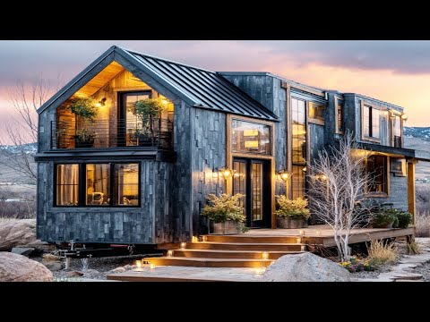 Luxury little house on wheels is the top choice for couples who love to travel