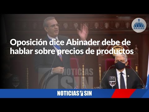 Abinader debe de hablar alza en precios de 27 de Febrero