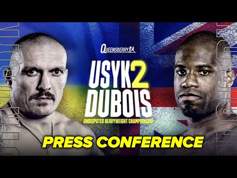 OLEKSANDR USYK VS. DANIEL DUBOIS 2 | LIVE Press Conference & Face Off