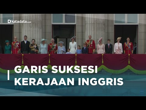 Wajah-wajah Penerus Kerajaan Inggris Gantikan Ratu Elizabeth | Katadata Indonesia