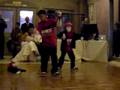 Josh &amp; Jeremiah dancing JabbawockeeZ (KB style)