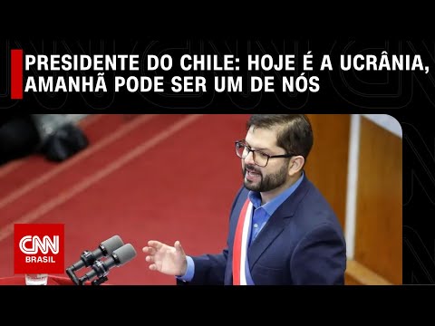 Presidente do Chile: Hoje é a Ucrânia, amanhã pode ser um de nós | CNN ARENA