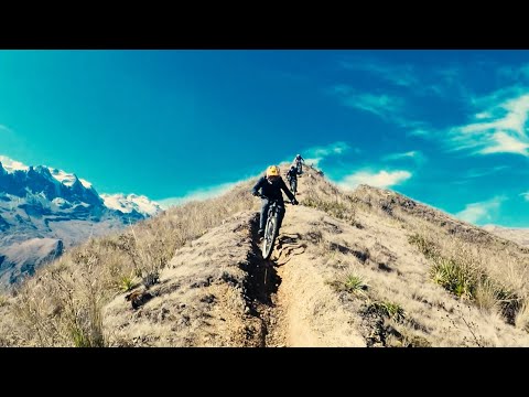 A Sorata con los amigos - Línea de Jacha Avalancha