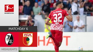 Grifo Shines Bright! | SC Freiburg — FC Augsburg 2-0 | Highlights | Matchday 6 – Bundesliga 2023/24