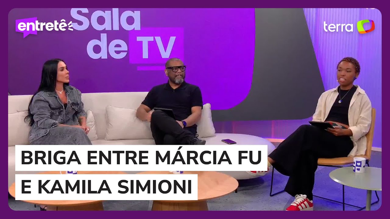 Brigar com a Márcia Fu é muito fácil, diz Kamila Simioni