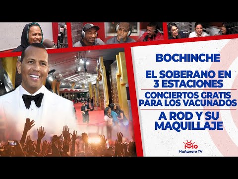 El Soberano en 3 Estaciones - Conciertos Gratis a Vacunados - A Rod y su maquillaje