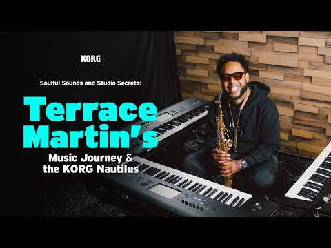 Soulful Sounds and Studio Secrets: Terrace Martin’s Music Journey & the KORG Nautilus