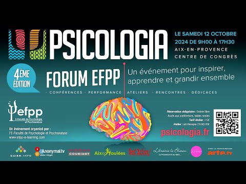 ⭐4ème édition Psicologia, Forum EFPP⭐