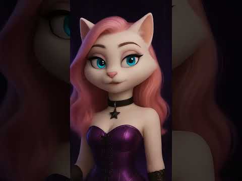 Pastel Pink Meets Dark Magic 💜 Catwalk of the Gothic Queen