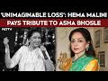 Asha Bhosle Dies | Emotional Tribute: Hema Malini Remembers Her Bond With Asha Bhosle