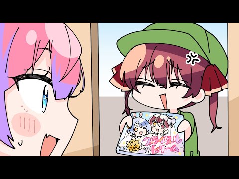 マリンはヴィヴィをわからせたい【兎田ぺこら/宝鐘マリン/綺々羅々ヴィヴィ/hololive/ホロライブ /手描き】
