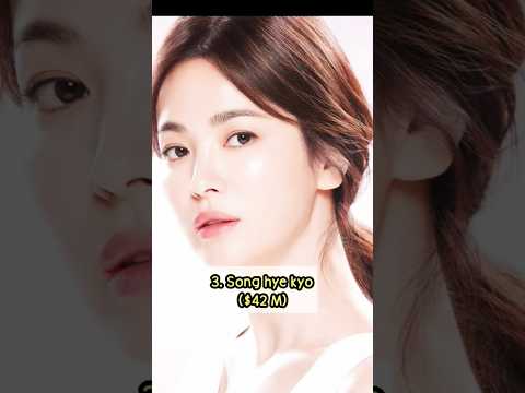 Top 10 richest korean actress 2024#2023 #koreanactress #shorts #youtubeshorts #blackpink#bts
