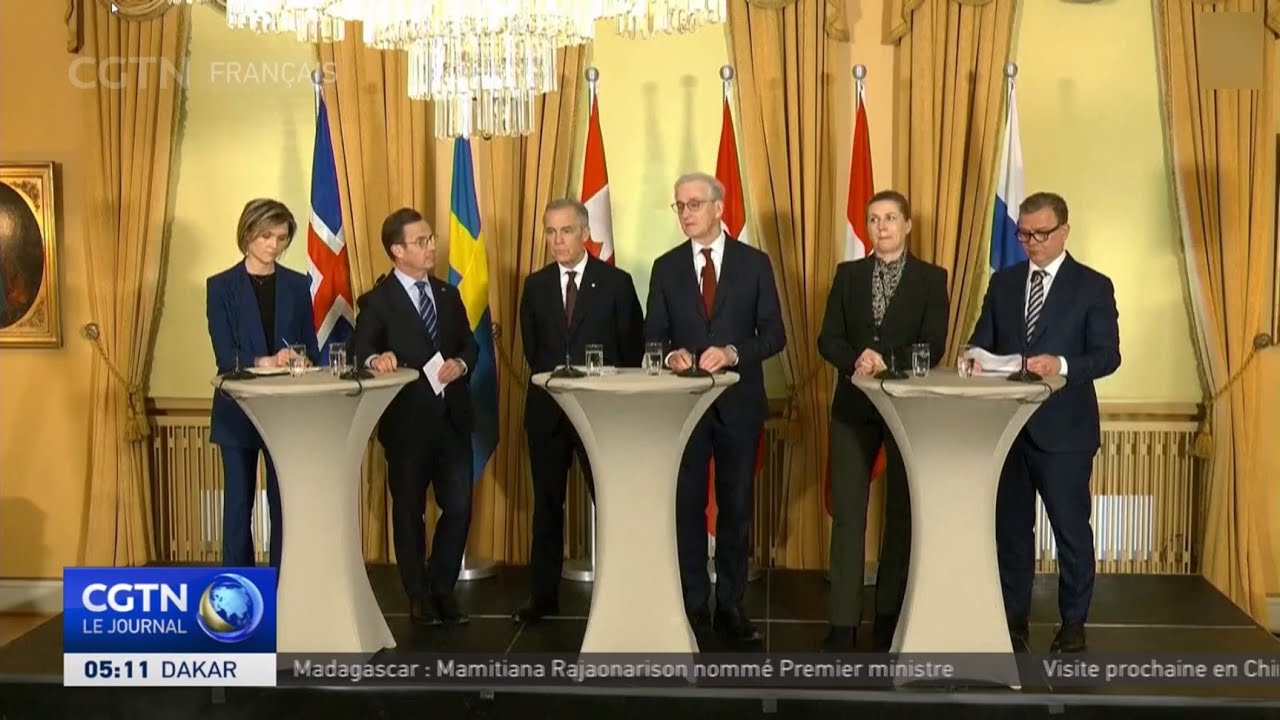 Le Premier ministre canadien rencontre les dirigeants de cinq pays nordiques à Oslo