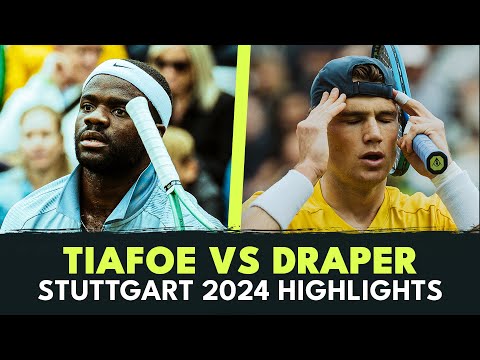 INCREDIBLE Frances Tiafoe vs Jack Draper Shotmaking | Stuttgart 2024 Highlights