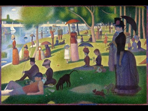 Georges Seurat. Brief biography and artwork. Great for kids and esl