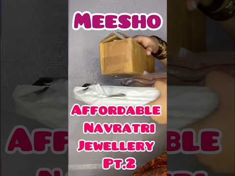Meesho Finds #explore #youtubeshorts #meesho #navratri #new #jewellery #affordable #meeshohaul