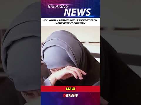 JFK: WOMAN ARRIVES WITH PASSPORT FROM NONEXISTENT COUNTRY#MisterioTorensa #NoticiasExtrañas #CasoJFK