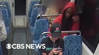 Newly released video shows fatal stabbing of Ukrainian refugee riding Charlotte light rail