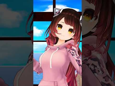 Vtuberの動画サムネイル - 【mmd】人ってただの筒じゃないですか / 月ノ美兎 #ロボ子さん #ホロライブmmd  #mmdホロライブ  #shorts