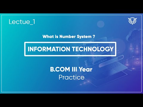 Information Technology – What is Information Technology ? Lecture_1