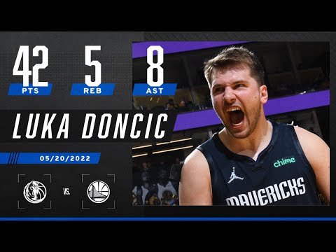 Luka Doncic's 42 PTS were not enough to lead Mavs over the Warriors video clip