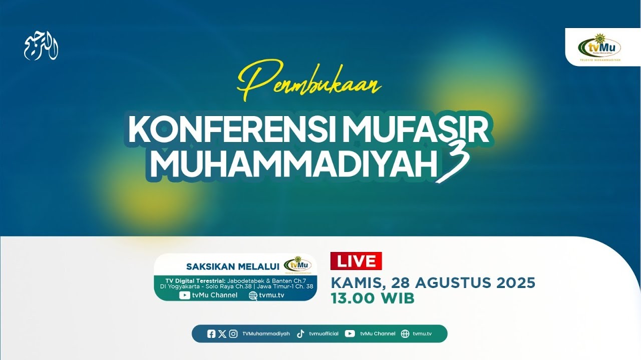 [LIVE] Seminar Konferensi Mufasir Muhammadiyah 3 - MuhammadiyahNews.com