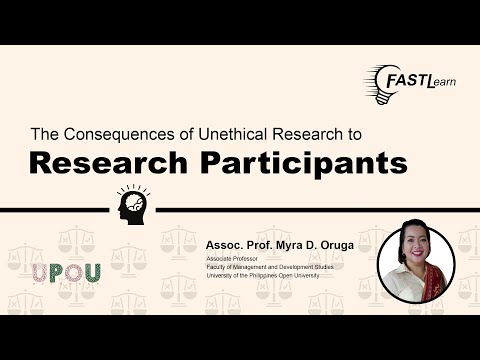FASTLearn Episode 11 – The Consequences of Unethical Research to Research Participants