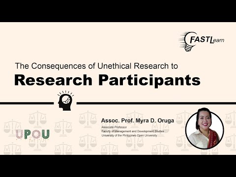 FASTLearn Episode 11 - The Consequences of Unethical Research to Research Participants