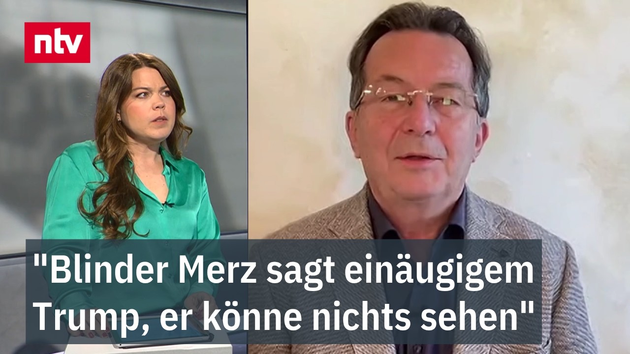 US-Präsident und Kanzler im Streit - Militärexperte Thiele sieht ein klares Muster | ntv