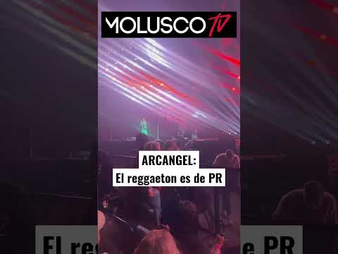 Arcangel manda ? en su concierto a los que hablan de el reggaeton #moluscotv #molusco #shorts