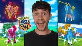 EARLY Pokémon GO Fest Raiding 🍀