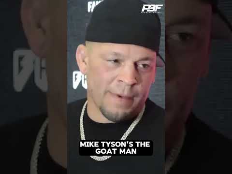 Jake paul former opponent nate diaz warns him over mike tyson fight #shorts