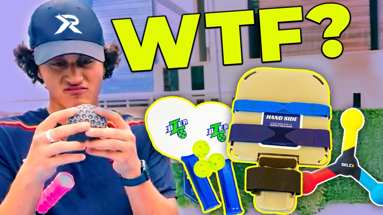 Testing the Weirdest Pickleball Gadgets I Could Find