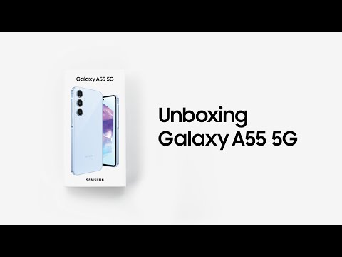 Galaxy A55 5G: Official Unboxing | Samsung