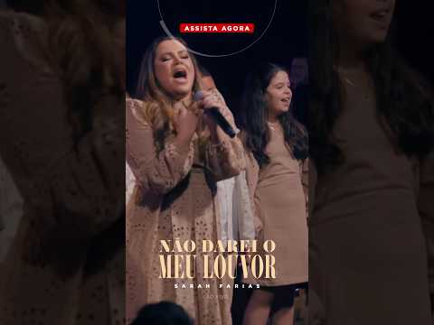 Assista agora ao lançamento da cantora Sarah Farias 