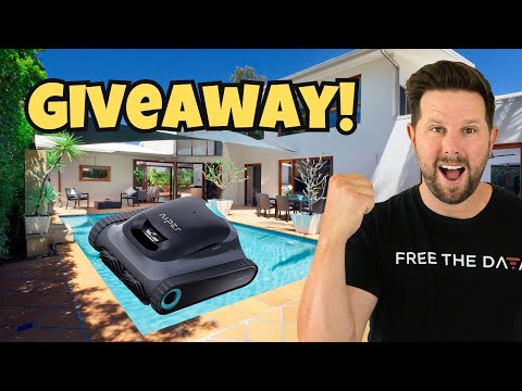Unveiling the BEST Pool Robot Ever! (Giveaway!)